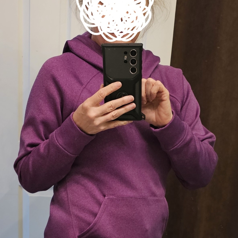 Eggplant Colored Reebok Pullover - image 3